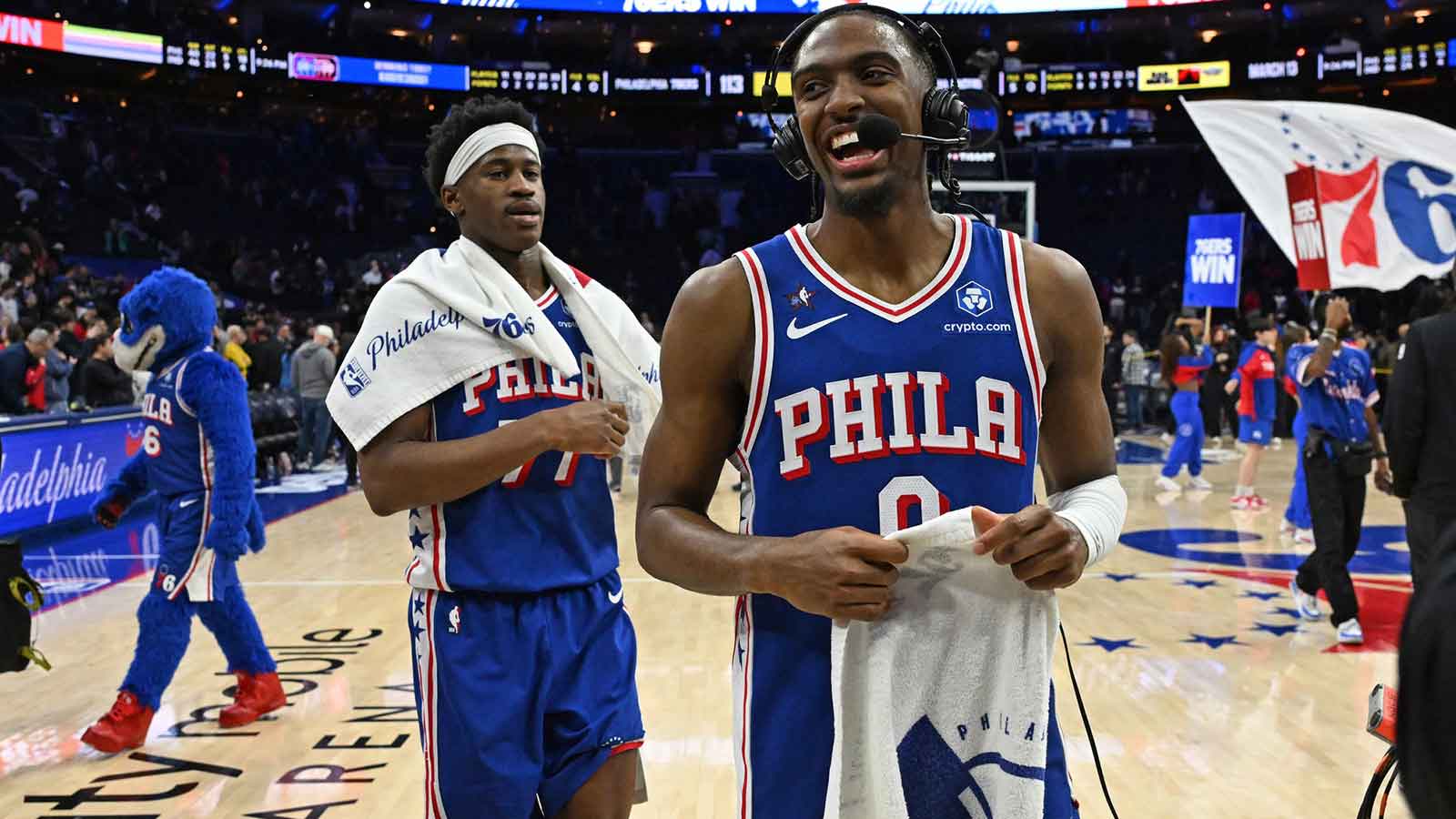 Tyrese Maxey Flew to the Bahamas to Support a Rookie. It Says a Lot About the Sixers.