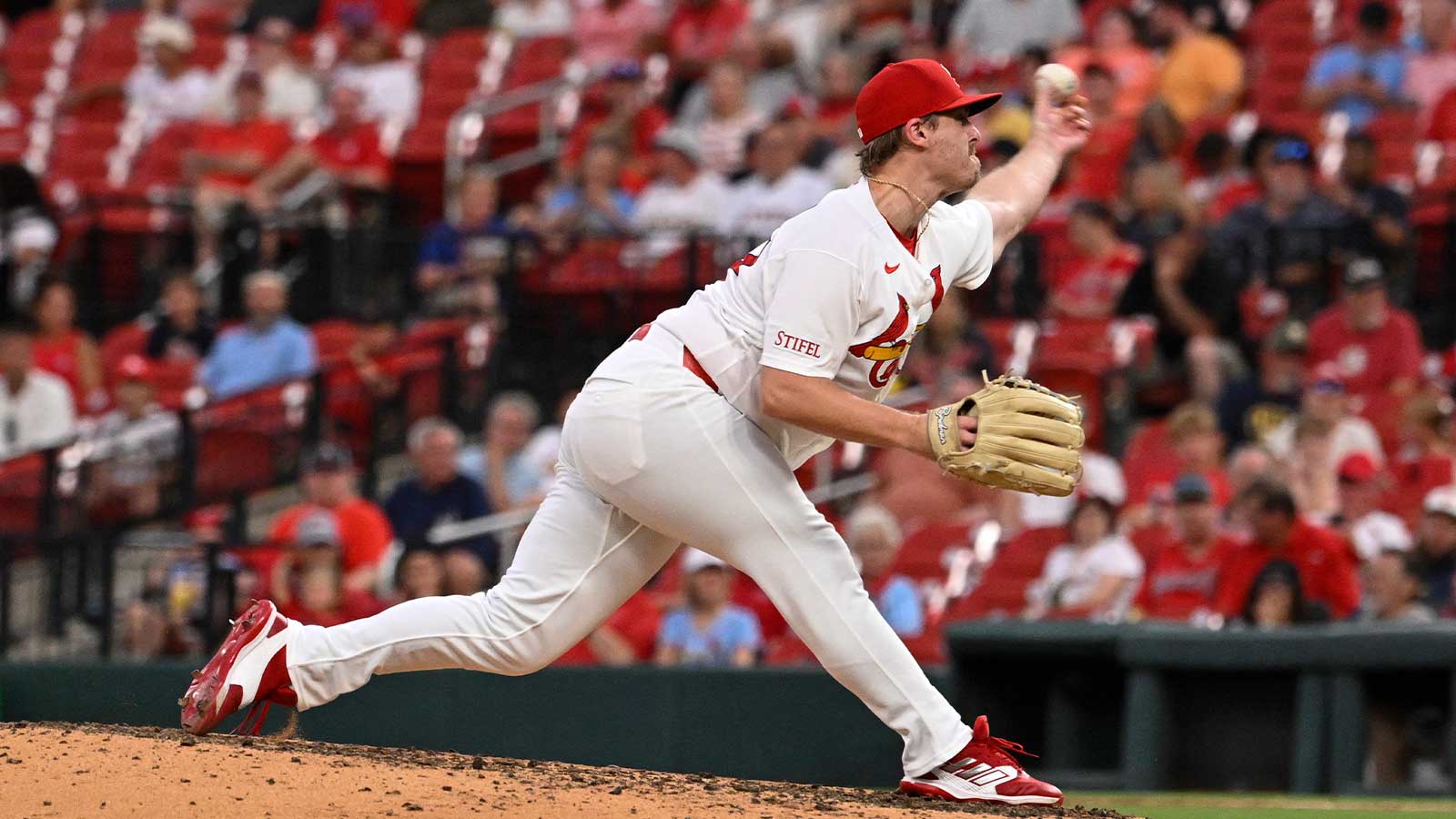 St. Louis Cardinals Lose Pitcher Justin Bruihl to Ankle Injury in 7th Inning Collapse Against Brewers