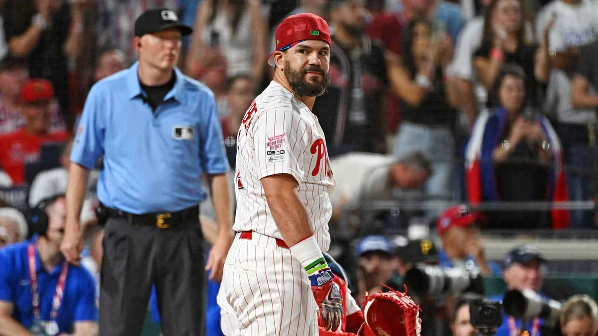 Kyle Schwarber Lost the Home Run Derby on His Own Field. He Still Had No Regrets.