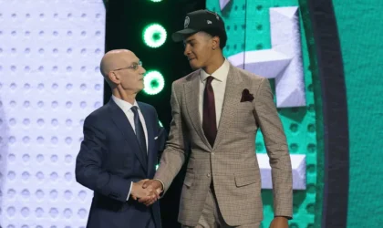 One Surprising Stat Explains Why This Celtics Rookie Fell in the Draft. Now He’s Blocking Everything.