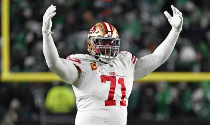 49ers’ Trent Williams and Colton McKivitz Just Got Crowned the NFL’s Best Tackle Duo