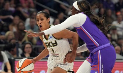 Skylar Diggins Out for Chicago Sky’s Phoenix Test With Knee Issue