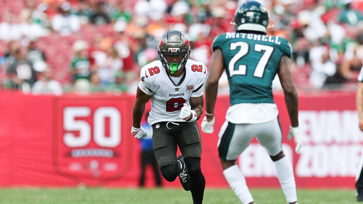 Baker Mayfield Asked Eagles CB Quinyon Mitchell ‘Who the F*** Are You?’ and Netflix Caught It All