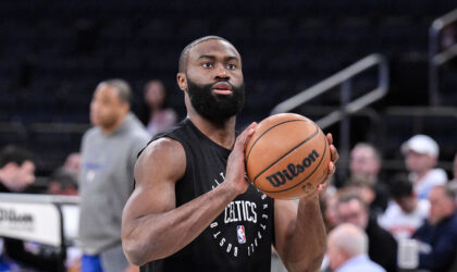 Jaylen Brown Finds Out His Cousin is Patriots WR After Awkward Trade to Philly