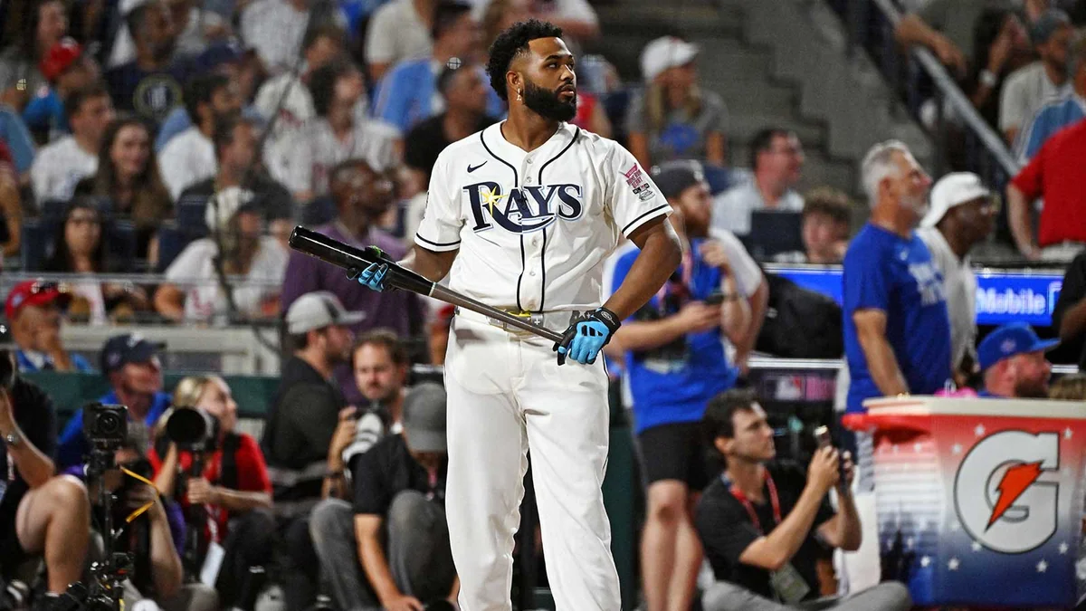 Junior Caminero Leaves All-Star Game After Taking 97 MPH Fastball to the Hand
