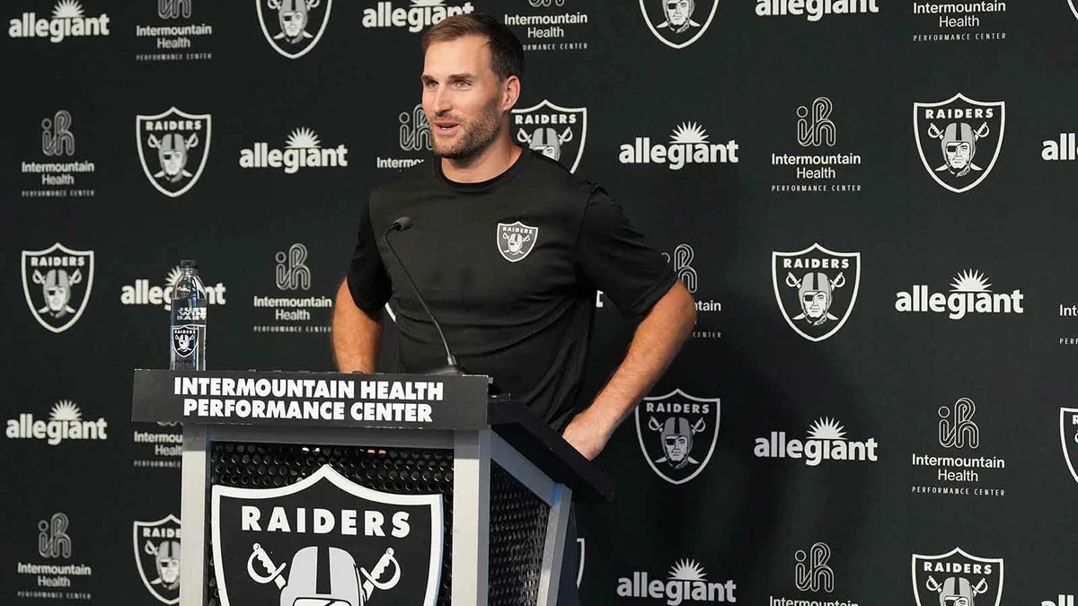 Kirk Cousins Carries the Weight of a Whole Raiders Rebuild in 2026
