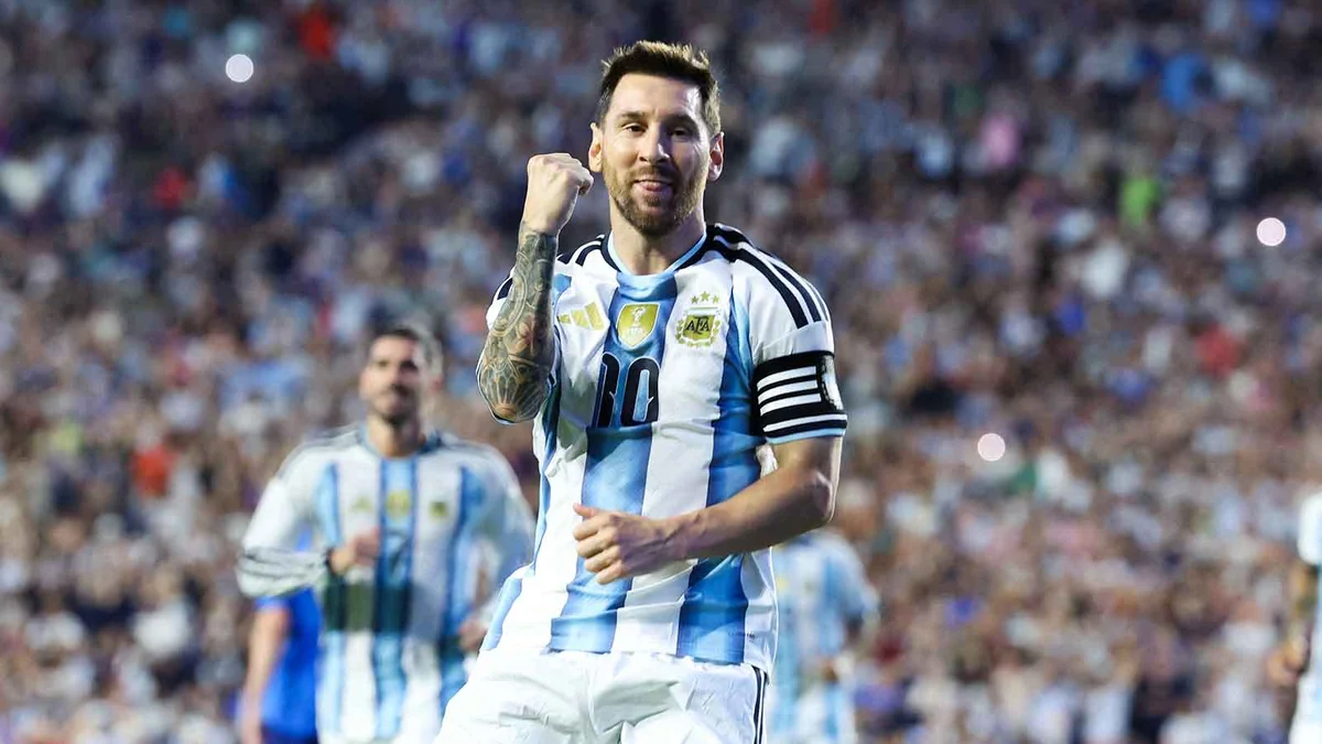 Messi and Bellingham Got Into It During Argentina vs. England and the Video Is Everywhere