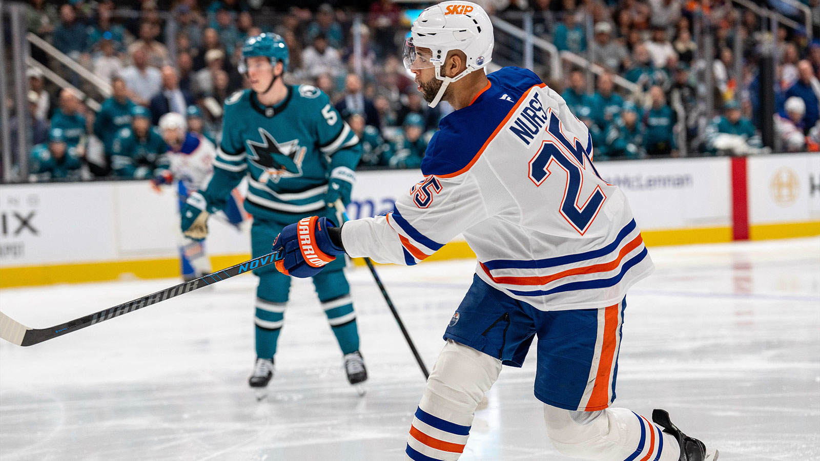 Nurse Trade Finally Happens. Oilers Ship Him to Sharks After 20-Day Standoff.