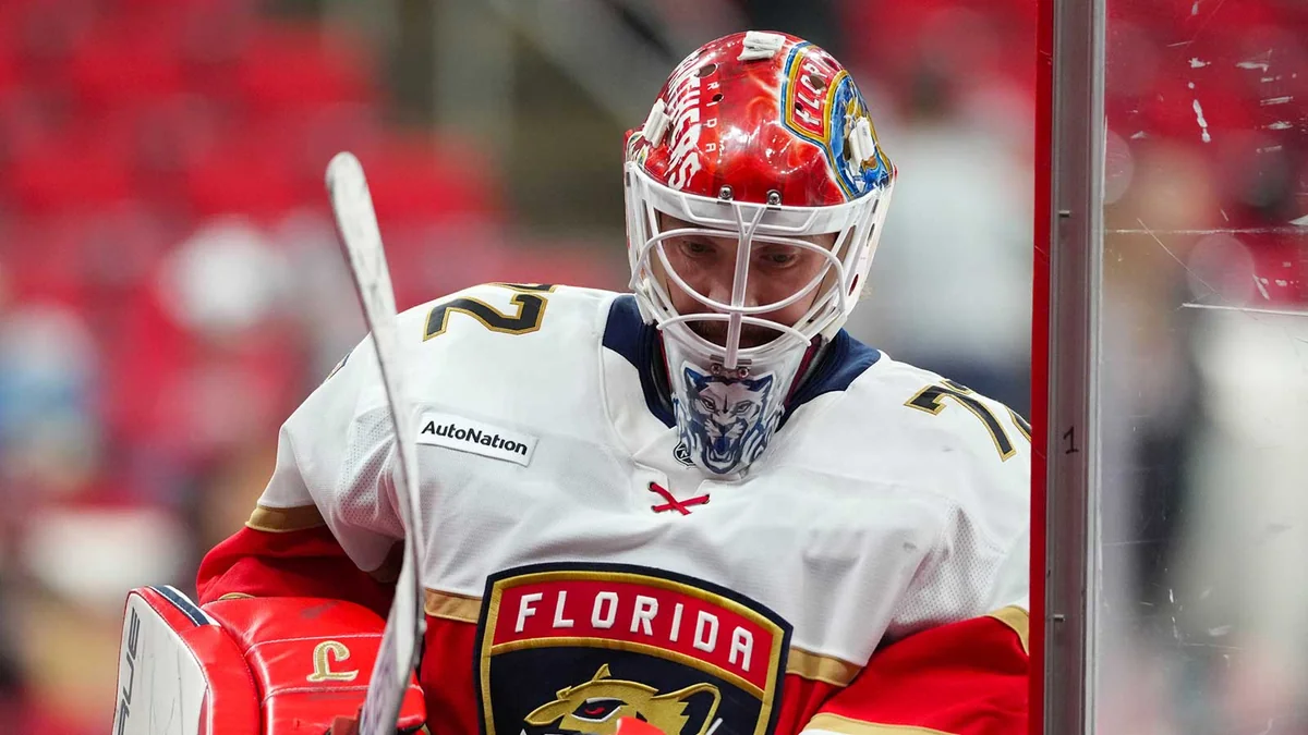 Bobrovsky’s First Date vs. Florida Could Get Emotional for Maple Leafs’ New Goalie