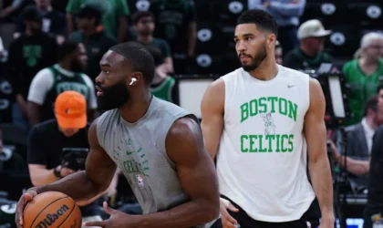 Jayson Tatum found out about the Jaylen Brown trade the same way you did
