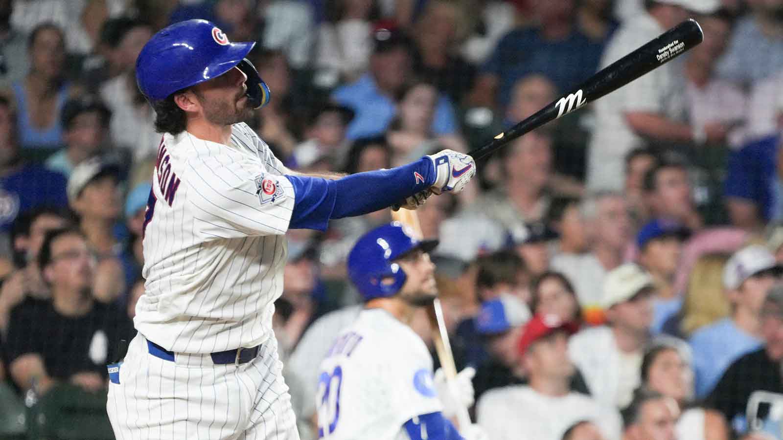 Dansby Swanson Hit a Grand Slam, Then Hit the Jordan Shrug. The Cubs Won 23-3.