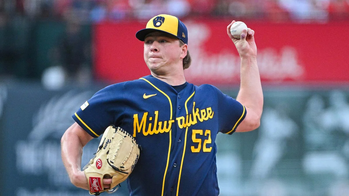 Kyle Harrison’s Elbow Soreness Forces Early Exit. The All-Star Break Might Save the Brewers’ Rotation.