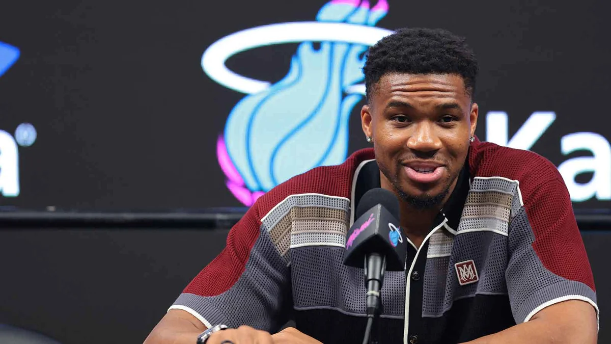Giannis Antetokounmpo Says Leaving Bucks for Heat Was a ‘No-Brainer’