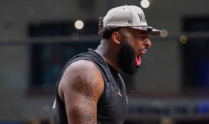 Mitchell Robinson Hit Back at a Celtics Fan and Didn’t Hold Back