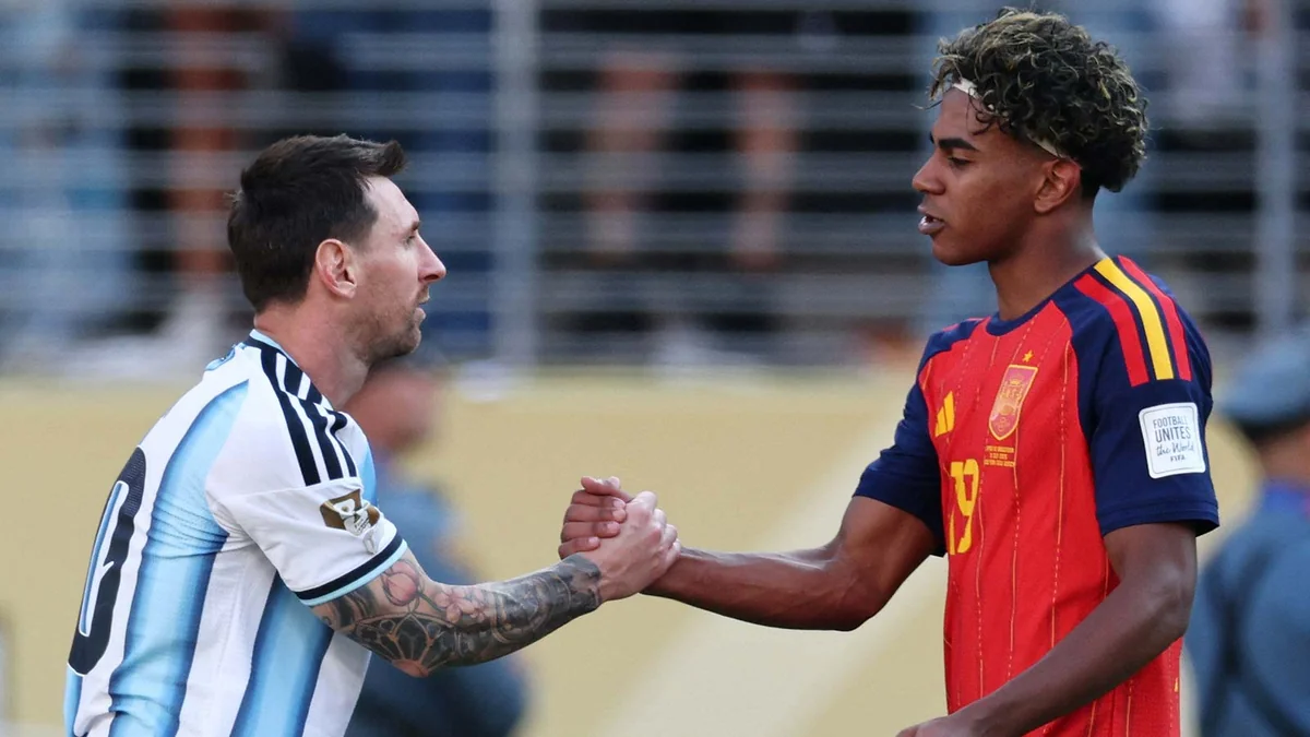Lamine Yamal Shared an Emotional Moment With Messi After the World Cup Final