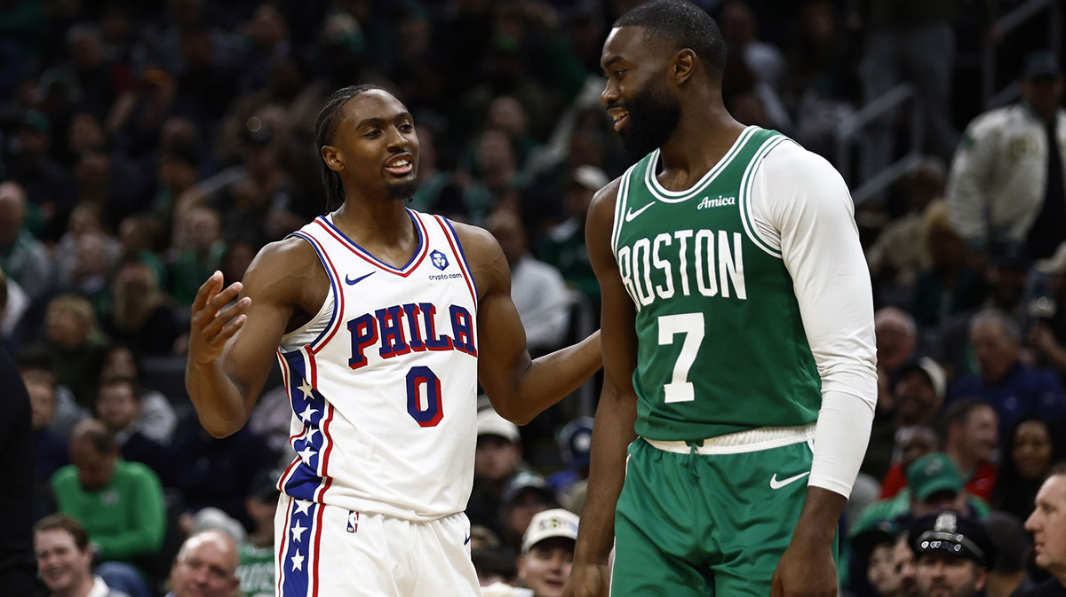 Tyrese Maxey’s 7-Word Reaction Says It All After 76ers Land Jaylen Brown