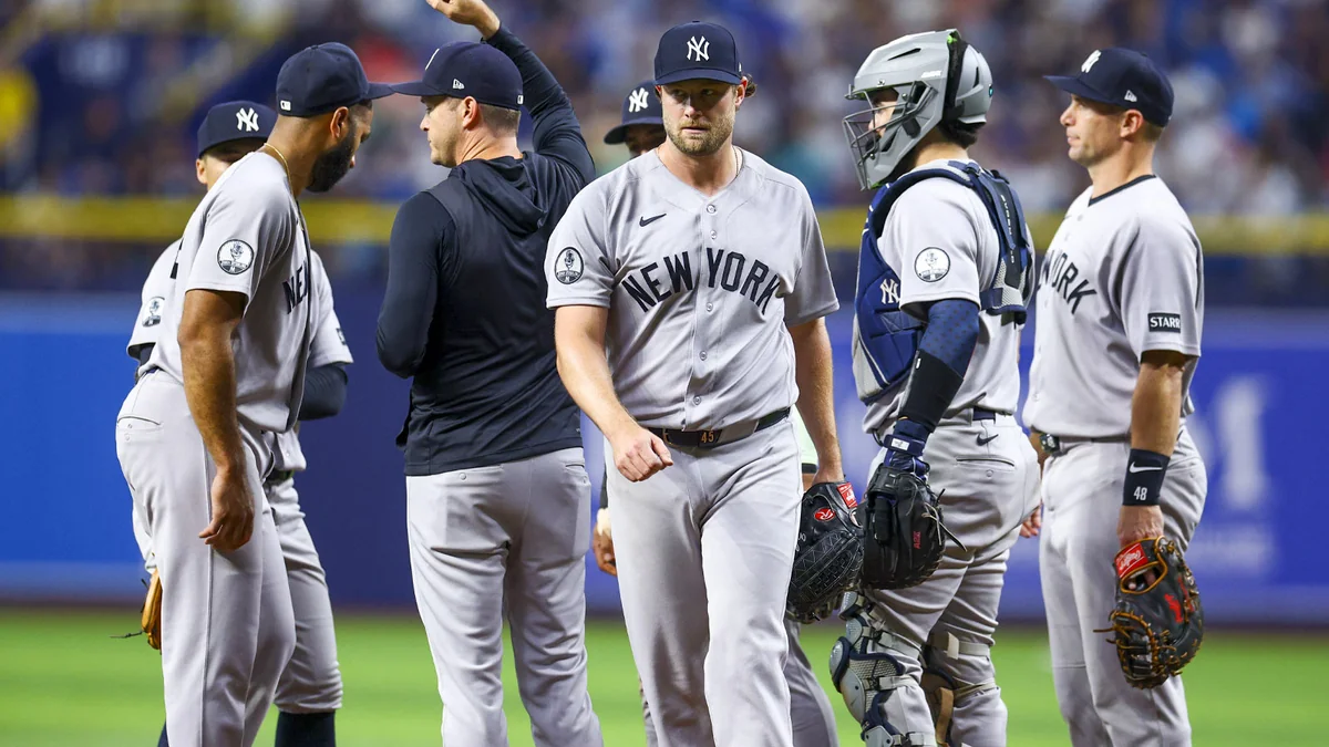 Gerrit Cole Didn’t Sugarcoat the Yankees’ Reality After Tampa Bay Swept Them Again