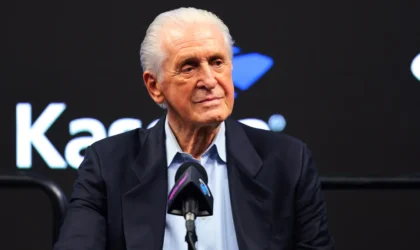 Pat Riley addresses the Bam Adebayo and Tyler Herro scuffle, says social media started it