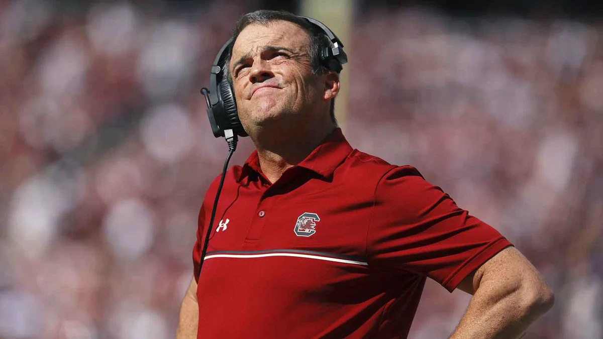Shane Beamer Begged Reporters Not to Bring Up the Texas A&M Collapse. South Carolina Fans Get It.