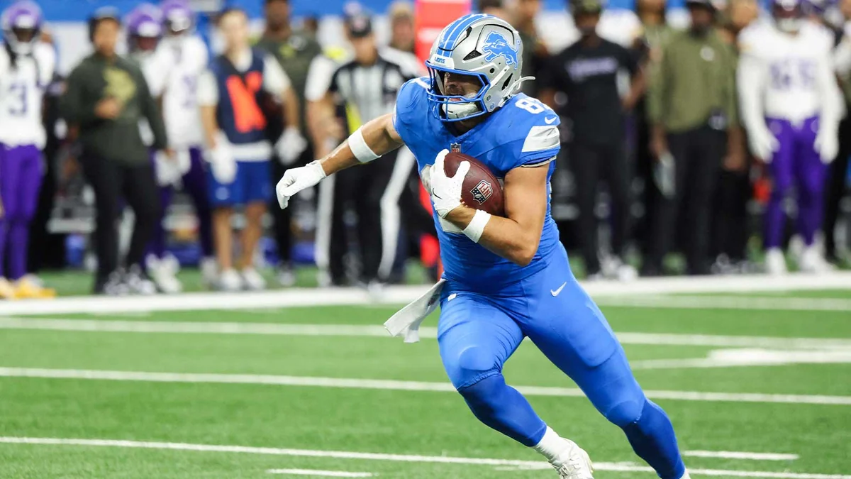 Sam LaPorta’s Back Is Finally Fixed. Now the Lions Have a Real Problem.