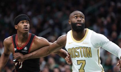 Jaylen Brown Praised Nick Nurse and the Sixers After Game 7. Now He’s One of Them.