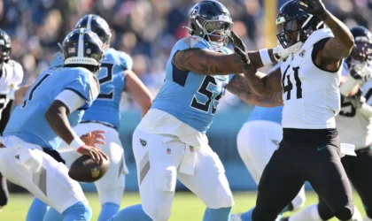 JC Latham Hits PUP List and the Titans’ Offensive Line Just Got a Lot More Complicated