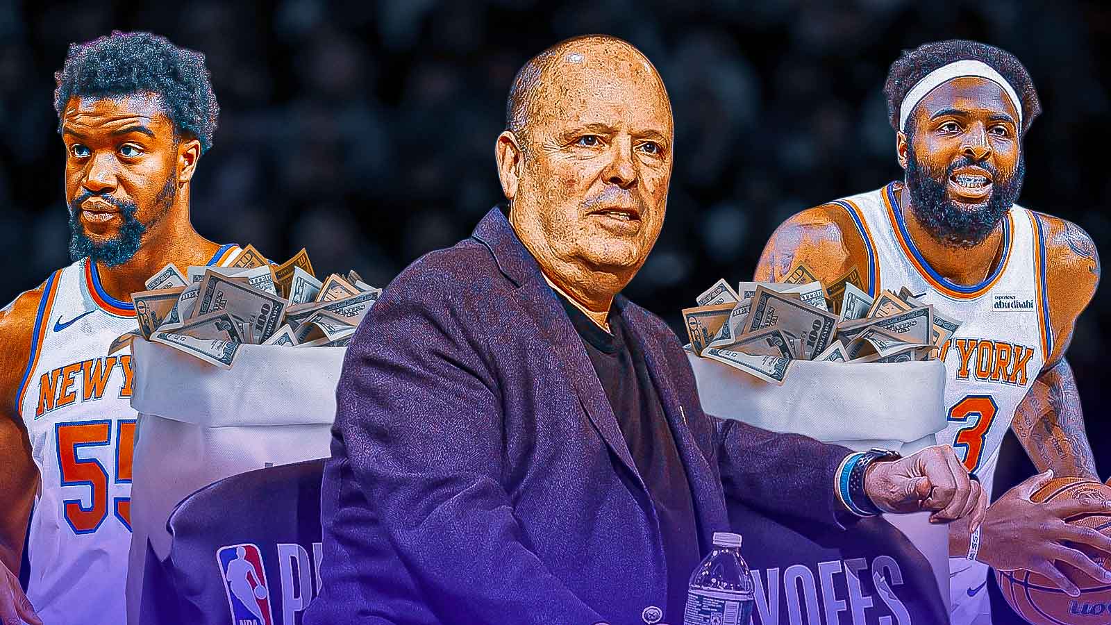 Knicks Lost Two Centers in One Day. Now They Have a Problem.