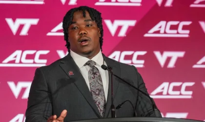 510 Pounds on Bench Press. Virginia Tech’s Kemari Copeland Just Broke a School Record That Might Hold for a While.
