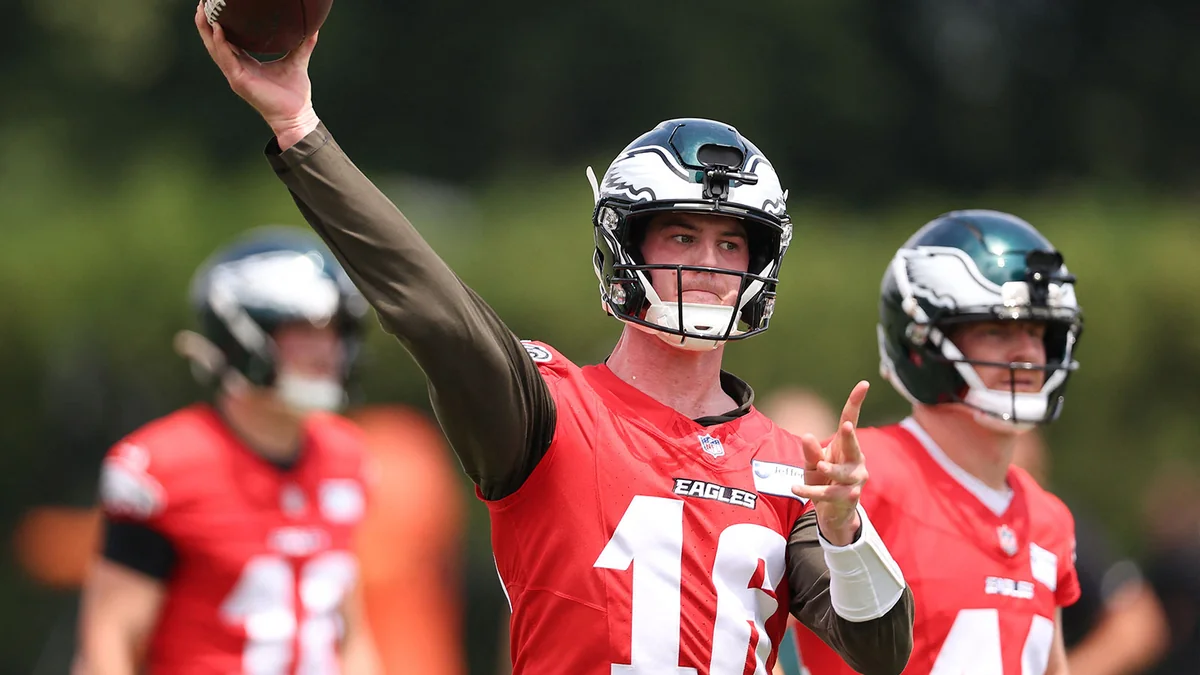 Why the Eagles Carrying Four Quarterbacks into 2026 Feels Like a Long Shot
