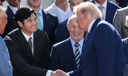 Shohei Ohtani’s Oval Office Photo With Trump Is Already Legendary