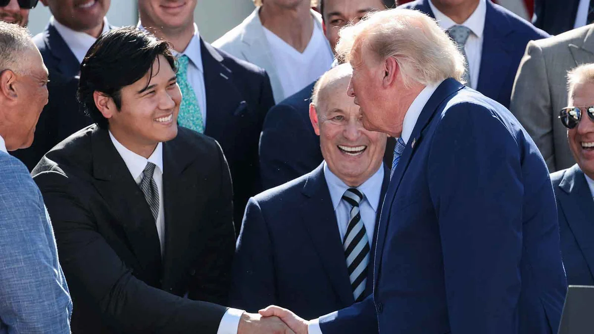 Shohei Ohtani’s Oval Office Photo With Trump Is Already Legendary