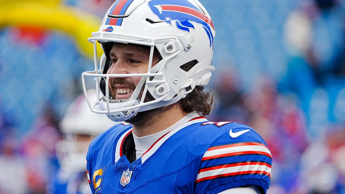 Josh Allen’s Brain Never Leaves the Field, Even with a Newborn at Home