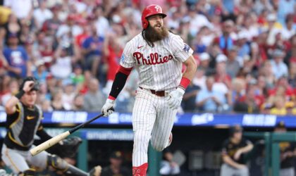 Bryson Stott Says Brandon Marsh’s 110% Effort Is No Surprise in Breakout Season
