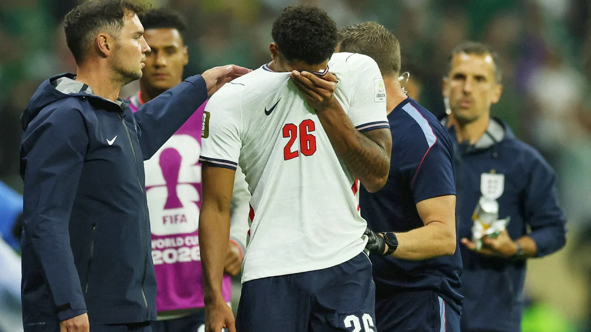 England’s World Cup Run Hits a Snag as Jarell Quansah Gets a Two-Game Ban