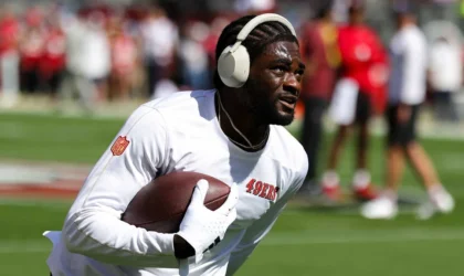 Adam Peters Had the Perfect Response to a Brandon Aiyuk Question Without Ever Saying His Name