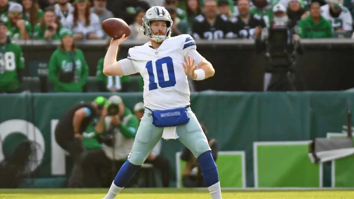 Falcons Sign Veteran QB Cooper Rush After Tua Tagovailoa Hits Practice With Back Tightness