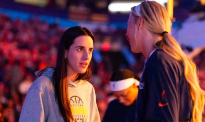 Caitlin Clark and Sophie Cunningham Kept From Media After Trans Athlete Ban Rally Outside Storm Game