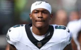 Eagles Star DeVonta Smith Is a Celtics Fan. He Had Thoughts on the Sixers Landing Jaylen Brown and LeBron.