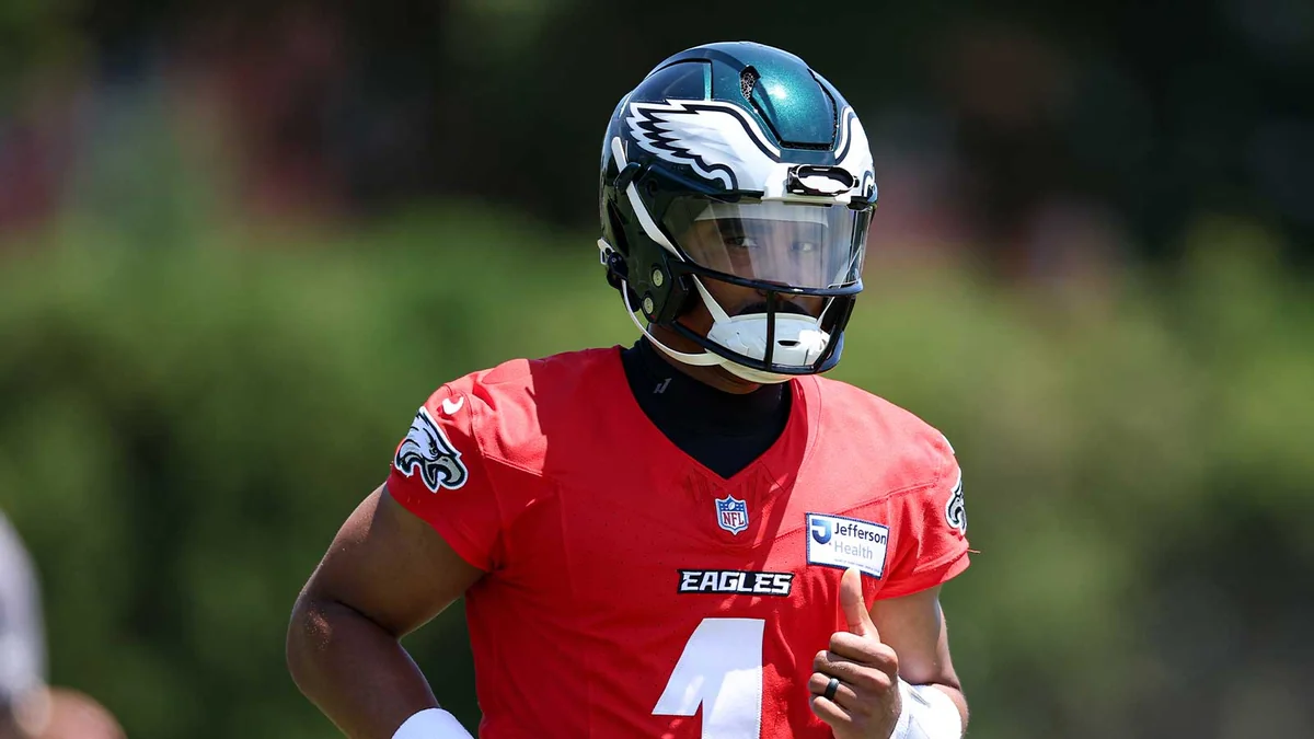 Jalen Hurts Set the Tone for Eagles Camp With a Two-Word Message That Says Everything