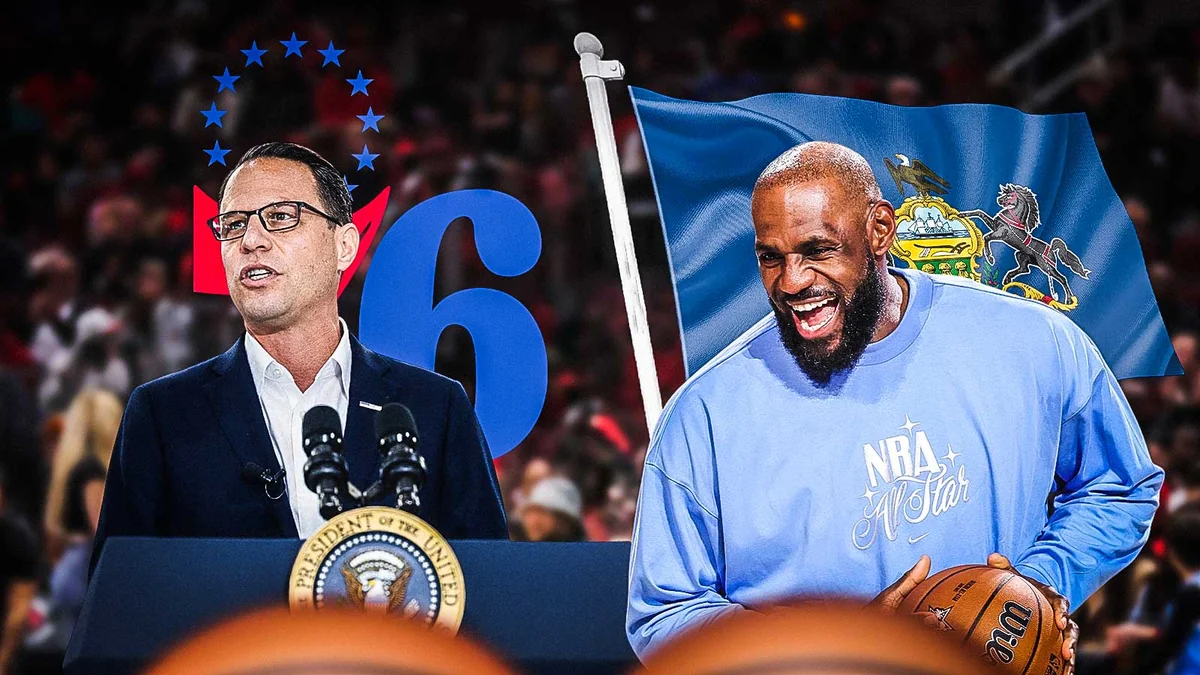 Pennsylvania Governor Says He Pitched LeBron James on a 76ers Move Over Dinner