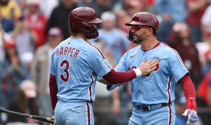 Bryce Harper Told Kyle Schwarber He’ll Be His Manager If He Ever Buys an MLB Team
