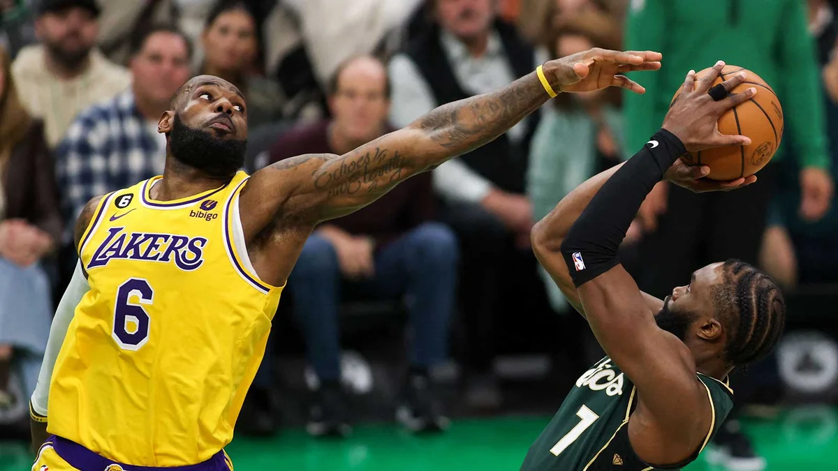 Jaylen Brown Tried to Recruit LeBron James During a Livestream and It Got Awkward Fast