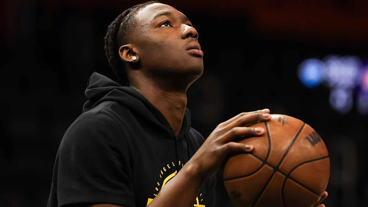 Lakers’ Entire Playoff Starters Are Gone and Adou Thiero Isn’t Sweating It