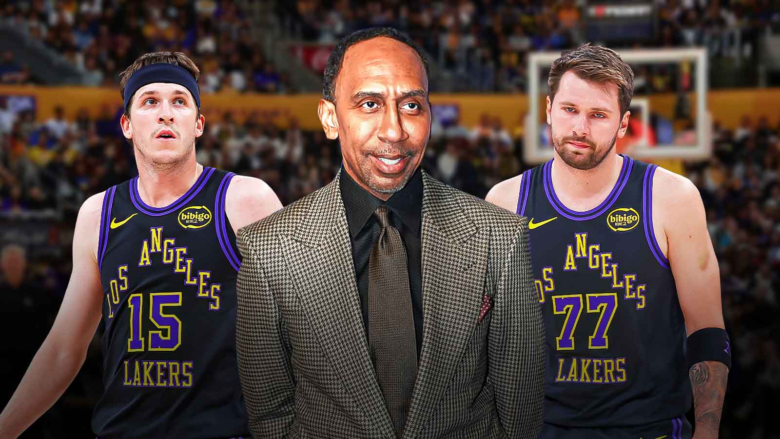 Stephen A. Smith Says Three White Stars Can’t Win in the NBA. The Lakers Are About to Test That Theory.