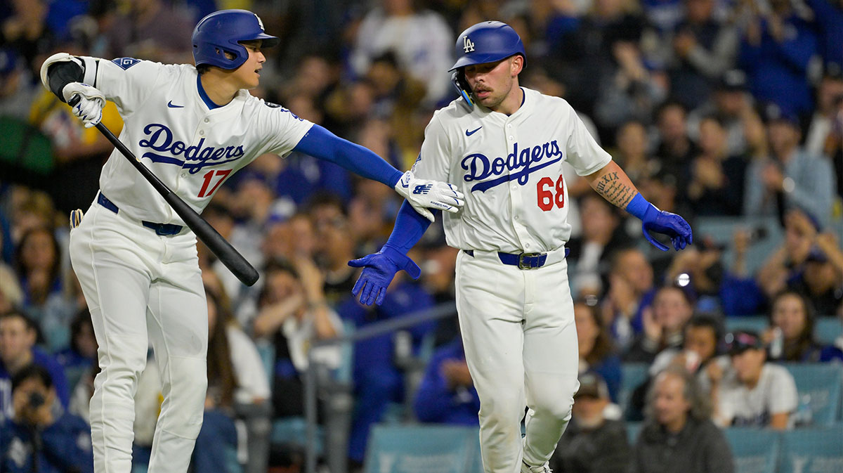 Betts and Muncy Weigh In on Ohtani’s Awkward Night Behind the Plate With Rushing