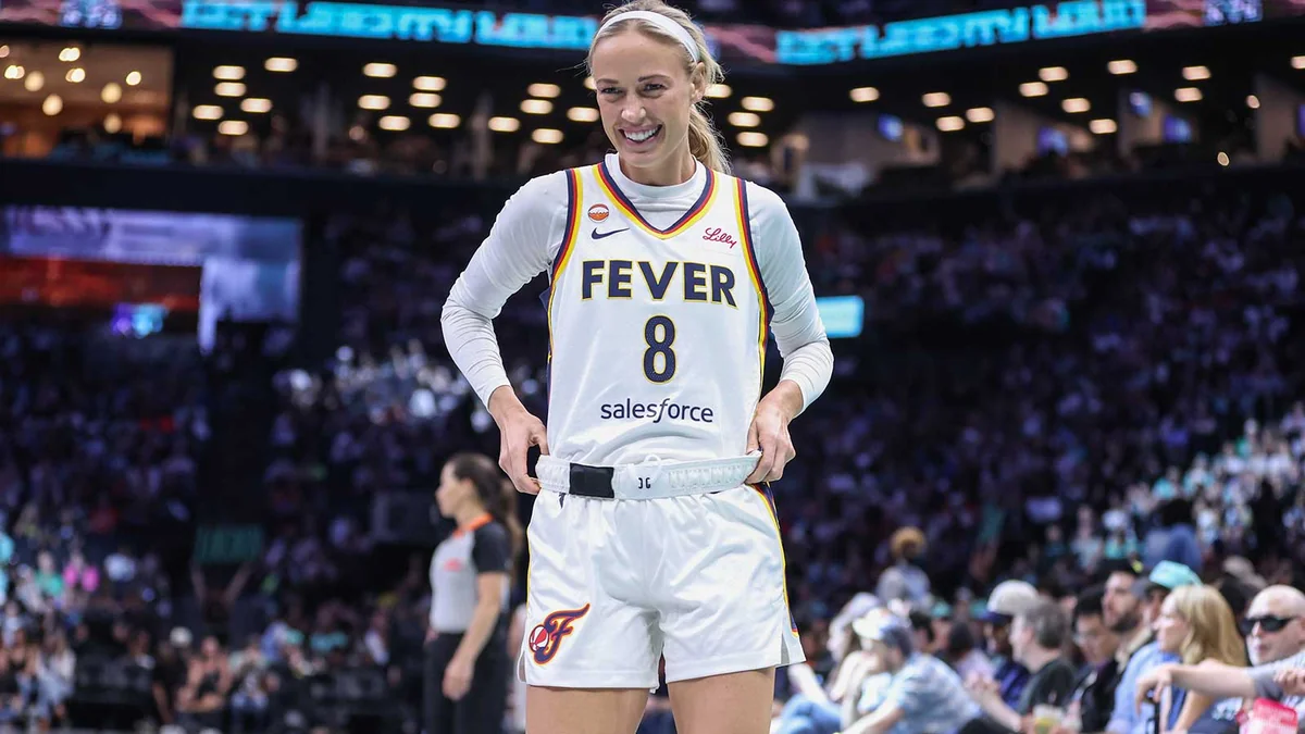 Sophie Cunningham’s Pointing Gesture Could Be WNBA’s Next Logo. FOX Sports Is All In.