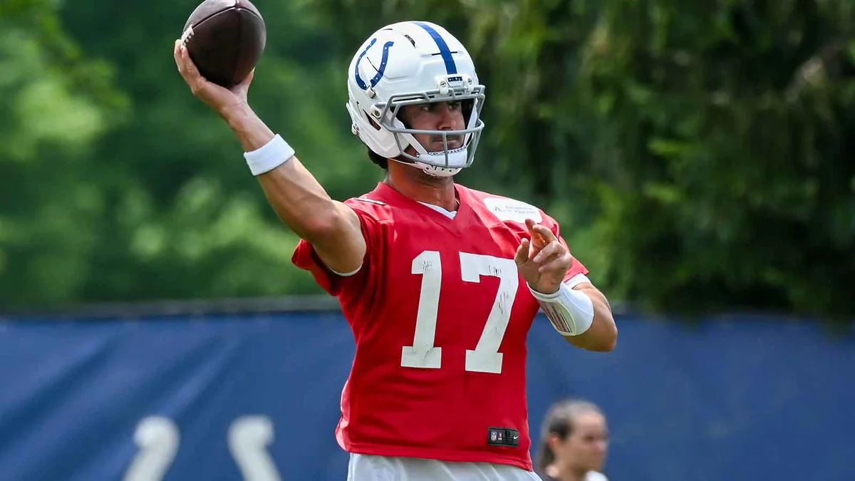 Colts QB Daniel Jones Says He’s ‘Cleared to Do Everything’ After Torn Achilles