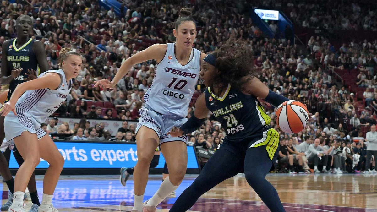 More Than 20,000 Fans Packed a WNBA Game in Montreal. The Crowd Broke a League Record.