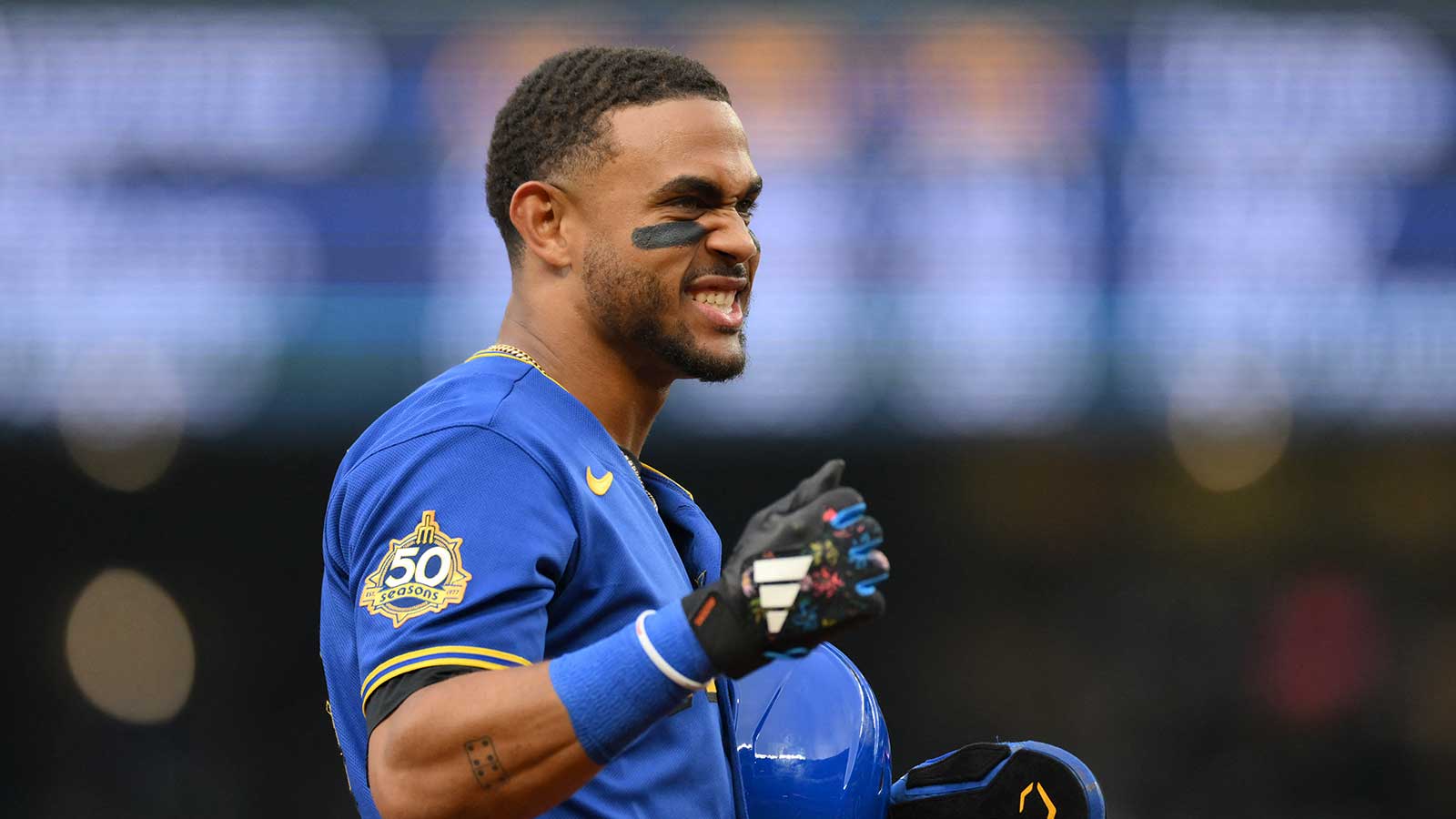 Mariners Slugger Julio Rodriguez Hits IL After Taking a Throw to the Head