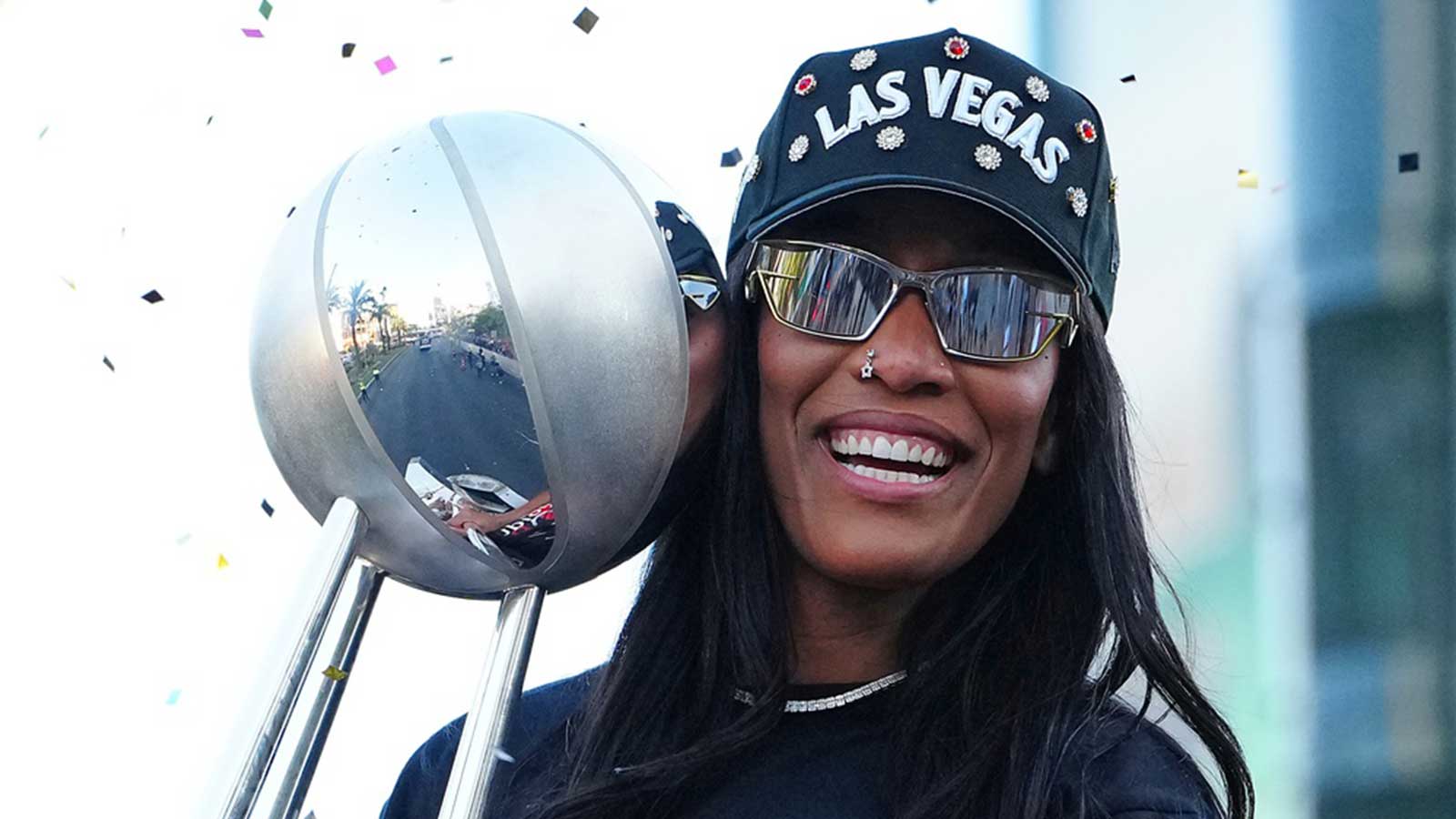 A’ja Wilson Finally Made the Pink and Green Sneakers AKA Asked For